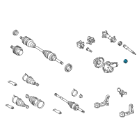 Genuine Toyota Tube Oil Seal diagram