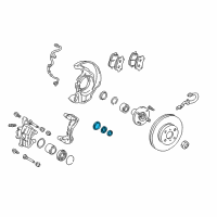 Genuine Ford Axle Shaft Seal diagram