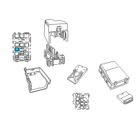 Genuine Toyota Daytime Running Light Relay diagram