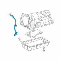 Genuine Chevrolet Automatic Transmission Dipstick Tube diagram