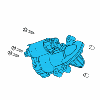 OEM 2019 Cadillac XT4 Starter Diagram - 55515024