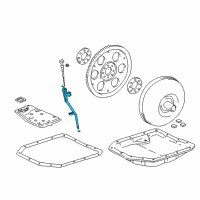 Genuine Ford Automatic Transmission Dipstick Tube diagram