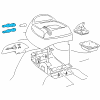 Genuine Ford Piston diagram