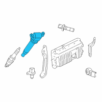 Genuine Toyota Ignition Coil Assembly diagram