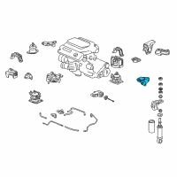 Genuine Rubber, Transmission Mounting (Upper) diagram