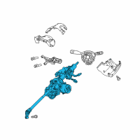 OEM 2017 Jeep Compass Steering Diagram - 68276903AM