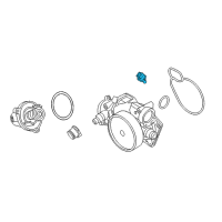 Genuine Toyota Oil Temperature Sensor diagram