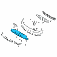 Genuine Ford Lower Shield diagram