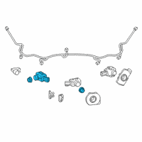 Genuine Toyota Park Sensor diagram