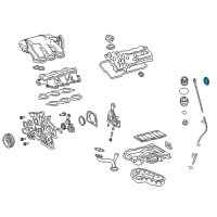 Genuine Toyota Camry Front Cover Seal diagram