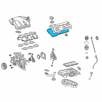 Genuine Toyota Sienna Valve Cover Gasket diagram