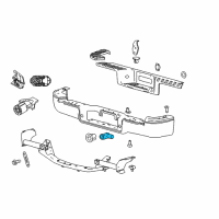 Genuine Ford Reverse Sensor diagram