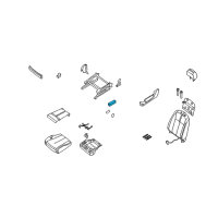 Genuine Switch Assembly-Front Seat, LH diagram