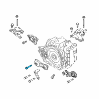 Genuine Ford Torsion Arm Bolt diagram