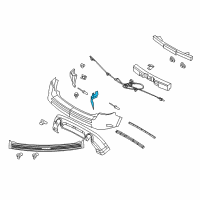 Genuine Ford Bumper Filler diagram
