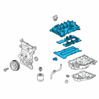 OEM Chevrolet Volt Valve Cover Diagram - 12669418