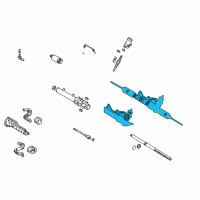 Genuine Ford Power Steering Gear Seal diagram