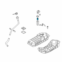Genuine Chevrolet Camaro Fuel Water Separator Filter diagram