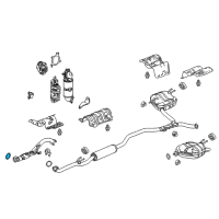 Genuine Gasket, Exhuast Pipe diagram