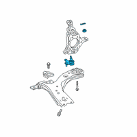 Genuine Toyota Camry Lower Ball Joint diagram