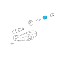 Genuine TPMS Valve Caps diagram