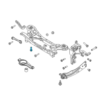 Genuine Ford Mount Bolt diagram