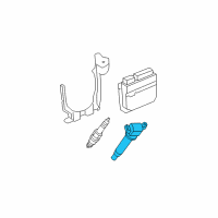 Genuine Toyota Ignition Coil Assembly diagram