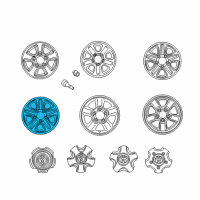 Genuine Toyota Wheel, Disc diagram