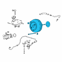 Genuine Buick Power Brake Booster Kit(Vacuum) diagram