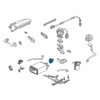 Genuine Valve, Canister Vent Shut diagram
