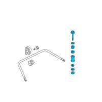 Genuine Buick Link Asm-Rear Stabilizer Shaft diagram