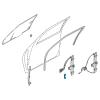 Genuine Toyota Window Crank Handles diagram