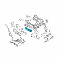 Genuine Ford Adjuster Switch diagram
