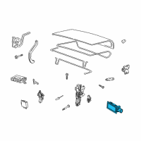 Genuine Ford Compartment Lamp diagram
