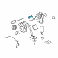 Genuine Ford Heater Control Valve diagram