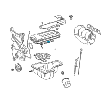 Genuine Toyota Plug Seal diagram