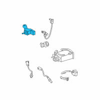 Genuine Toyota Air Switch Valve diagram