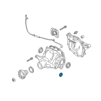 Genuine Ford Differential Bearing diagram