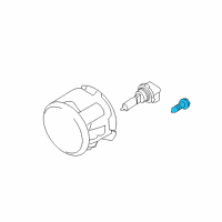 Genuine Headlight Screws diagram