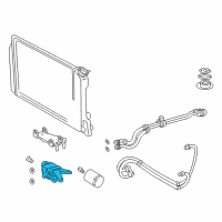 Genuine Ford Oil Filter Adapter diagram