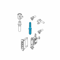 Genuine Ford Spark Plug diagram