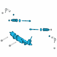 OEM 2021 Ford Expedition Steering Gear Diagram - KL1Z-3504-D