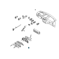 Genuine GMC Vehicle Speed Sensors diagram