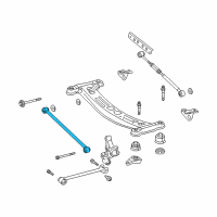 Genuine Toyota Front Lateral Arm diagram