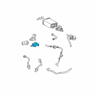 Genuine Toyota Air Switch Valve diagram