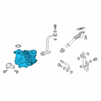 OEM 2017 Chevrolet Colorado Turbocharger Diagram - 55506040