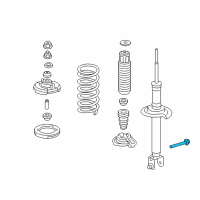 Genuine Bolt, Flange (12X84) diagram