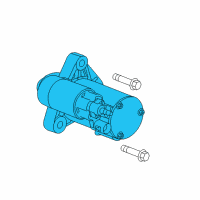 OEM 2019 Cadillac CT6 Starter Diagram - 55515026