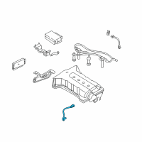 Genuine Toyota Crankshaft Position Sensor diagram