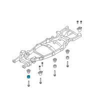Genuine Ford Lower Insulator diagram